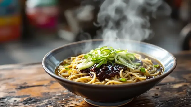 街边老字号炸酱面，一碗解乡愁 - 国产福利小视频美食短视频封面