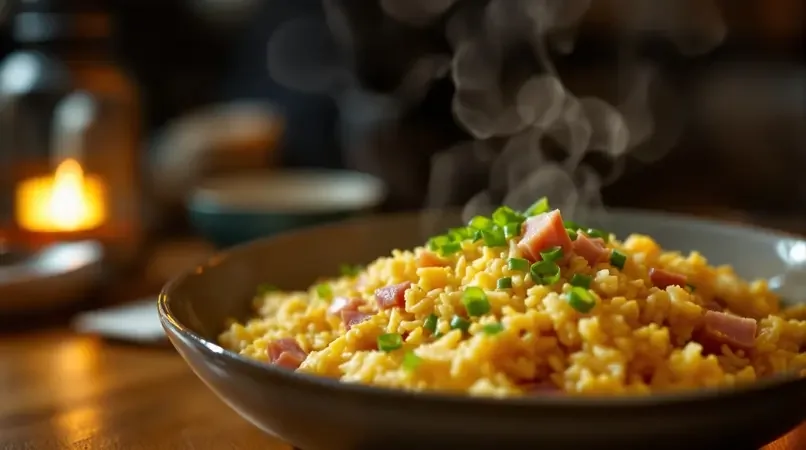 深夜食堂的暖心蛋炒饭，粒粒分明 - 国产福利小视频美食短视频封面